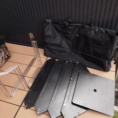 スノーピークジカロテーブルカスタム+ギアトート+特注天板　3点セット スノーピークジカロテーブルカスタム+ギアトート+特注天板 3点