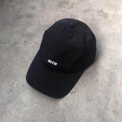2個セット　KITH ベースボールキャップ ネイビー・ブラック KITH (キス) ×NEWERA 59FIFTY ニューエラ ロゴ刺繍 ベースボール