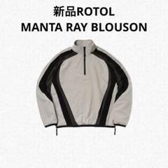 ROTOL 24SS MANTA ハーフジップ トラック ジャケット ROTOL / HALF ZIP TOP – BLACK | disarm | no. ROTOL 通販 愛媛