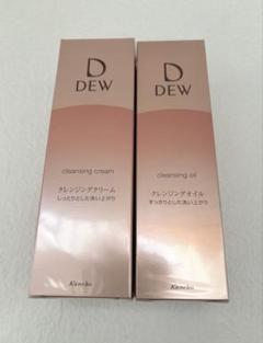 DEW （メイク落とし）クレンジングオイル＆クリームセットのサムネイル