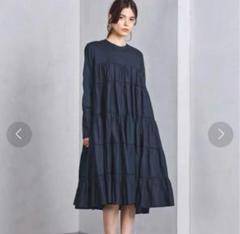 未使用！Merlette ブラック ロングワンピース Merlette（ロングワンピース/マキシワンピース）のフリマ