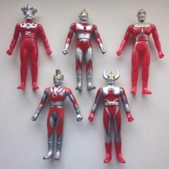 ウルトラマンシリーズソフビ5体セット　足裏写真追加