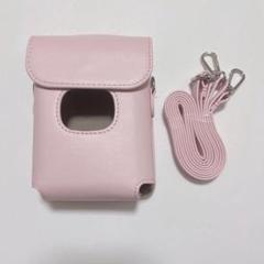 instax mini Link2 ケース ストラップ ピンク カメラ
