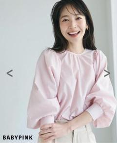 美品 ボリュームパフスリーブブラウス/ベースメントオンライン
