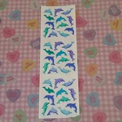 シール　ステッカー　サンディライオン　SANDYLION　イルカ