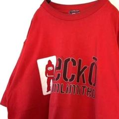 エコーアンリミテッド マインド LABS Tシャツ XL レッド 赤 古着