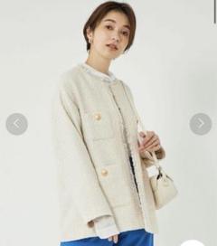 美品　グリーンレーベルリラクシング　ツイード　フォーマルスーツ　38 green label relaxing 【プレミアムスーツ3点SET】リオペル