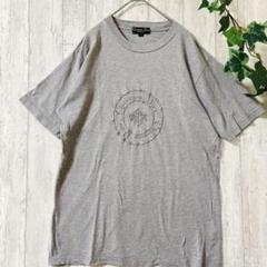 Dior 刺繍ロゴ グレー Tシャツ　オーバサイズ　メンズ