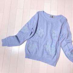 Rirandture❤︎大人可愛いキラキラビジューニット