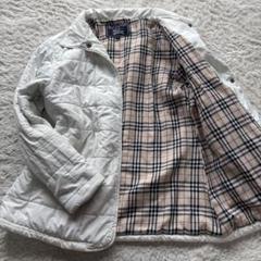 【美品】Burberry バーバリー　ダウンコート　ファー　ノバチェック 美品 BURBERRY ノバチェック ラビットファー ダウンジャケット