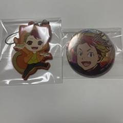 ユーリ!!! on ICE 南健次郎 缶バッジ ラバーストラップ - メルカリ