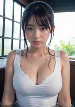 AIグラビア生写真 美女シリーズ №AH51【L版サイズ】高品質生写真