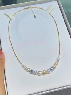 特割セール中☆美品☆ 天然あこや本真珠ネックレス ７-８.０ミリ 高級】あこや真珠 ネックレスk18 0220 - メルカリ