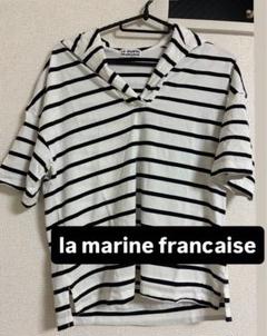 ボーダーTシャツ 襟付き しまT マリンフランセーズ コットン100%