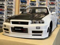 タミヤラジコン日産スカイラインGT-R R34 塗装済 スペアボディ