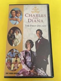 中古　VHS チャールズ皇太子とダイアナ妃最初の10年間　1981年7月発行