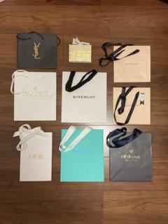 ［現行品 未使用］ティファニー ショッピング ミニ紙袋100枚セット 現行品 未使用］ティファニー ショッピング ミニ紙袋100枚セット