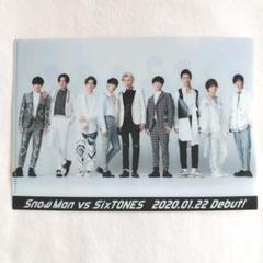 Snow Man SixTONES DD スノーマン ストーンズ クリアファイル