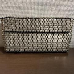 ☆開店セール☆ レア品 美品 ジョルジオアルマーニ ウーヴンスチール クラッチ④ ☆開店セール☆ レア品 美品 ジョルジオアルマーニ ウーヴン