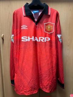 D*様 1994 マンチェスター・ユナイテッドFC ユニフォーム カントナ 長袖 1994 マンチェスターユナイテッドFC ユニフォーム カントナ 長袖