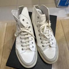 【関税込み】Dries Van Noten★レザー スニーカー ホワイト DRIES VAN NOTEN レザー スニーカー ホワイト 箱、袋付き - メルカリ