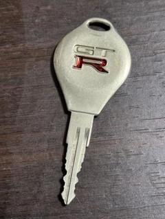 日産スカイラインR32 GT-R R33 純正キー　鍵key 当時物　旧車　綺麗