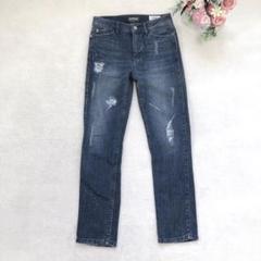 ベイフロー デニムパンツ レディース ボトム シンプル ジーンズ カジュアル 青
