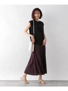 新品　グローバルワーク　レディース　カットリブマーメイド　スカート　L ロング