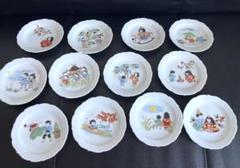 有田焼 童の図 絵替わり 十二月 季節 高級シリーズ レア品 小皿12枚