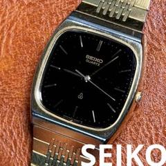 A52 希少 稼動品 SEIKO quartz スクエア型 80年代ヴィンテージ