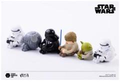 スターウォーズ　スティッキーモンスターラボ コンプリート　デススターおまけ スター・ウォーズ』みんな体操座りしてる「スティッキー