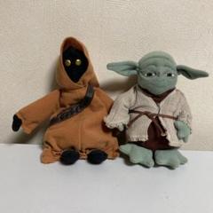 ケナー スターウォーズ ぬいぐるみ サレシャスクラム マックスレボ 2体セット ケナー スターウォーズ ジャワ&ヨーダぬいぐるみ2体セット