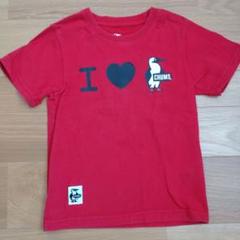 CHUMS 赤 Tシャツ 100-115サイズ