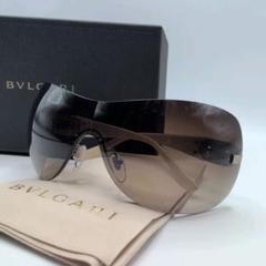 未使用級✨️BVLGARI サングラス ラインストーン ブラウン