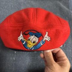 東京ディズニーランド ドナルドダック ベレー帽 1982年製　当時物レア未使用