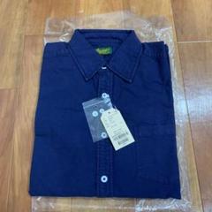 新品 タグ付き 未使用 Danner サルファイドダイ シャツ ネイビー 紺