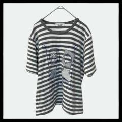 1363　プレイチェス　PLAY CHESS【M】半袖　ボーダー　Tシャツ　美品