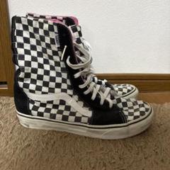 VANS Sk8-Hi XX 10ホール チェッカー 海外限定 US10