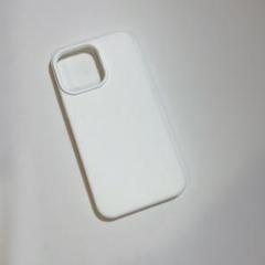 iPhoneアイフォンカバーケースホワイト白シリコン