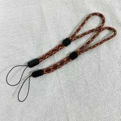 ハンドストラップ 茶色 2本セット