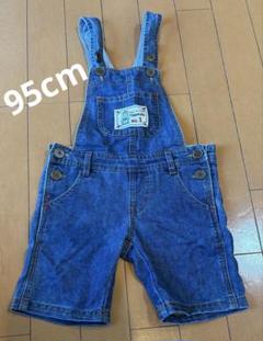 デニムショートオーバーオール 95cm