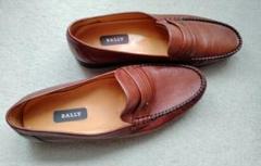 新品　未使用　バリー　BALLY ブラウンレザー ローファー Bally - 未使用品！BALLY【バリー】CROKETT レザー ローファー