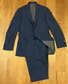 EDIFICE パジャマスーツ セットアップ ストレッチスーツ ネイビー 48