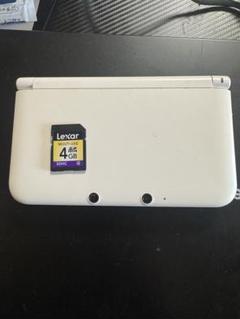 初期化済み　スティック破損　SDカードつき　3DS LL ホワイト