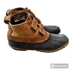 Vintage US製 50〜60s ビーンブーツ Men11C 筆記体