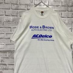 カナダ製90sヴィンテージTシャツ！シングルステッチ　ホワイト半袖古着XL72