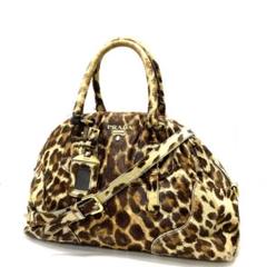 美品!PRADA レオパード 2wayバッグ 3250