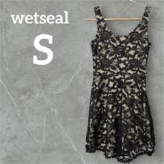値下げ歓迎✨ wetseal 【S】 ノースリーブミニワンピース