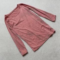 長袖カットソー ピンク サイズ120