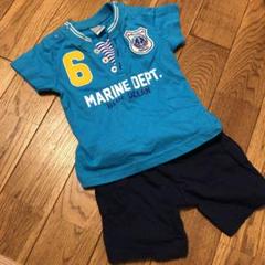 マザウェイズ セットアップ 83センチ Tシャツ ハーフパンツ 男の子